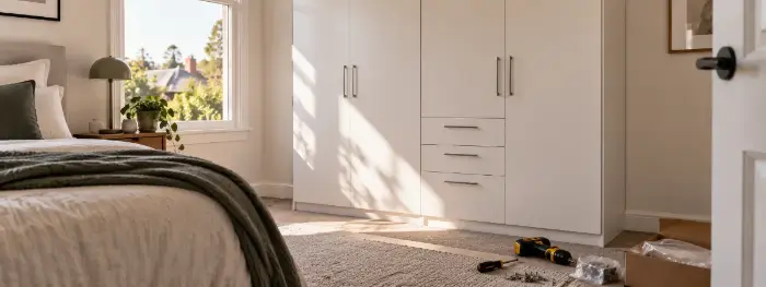 Flat-pack furniture assembled by John's Handyman Service in Preston